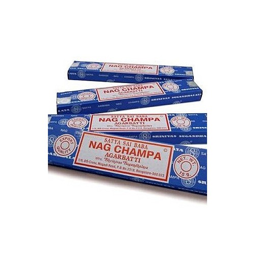 Incienso NAG CHAMPA - Incienso de la India - MundoYoga Tienda Especializada en Yoga