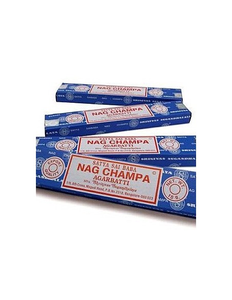 Incienso NAG CHAMPA - Incienso de la India - MundoYoga Tienda Especializada en Yoga