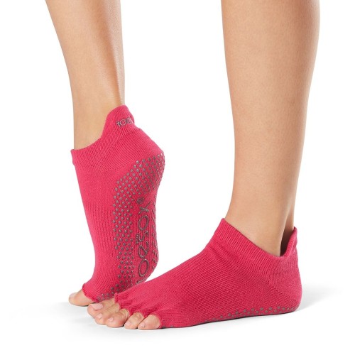 Tobilleros "Toesox", fuchsia