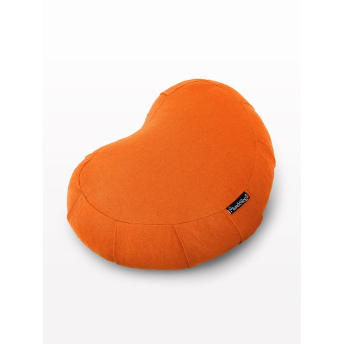 Zafu ergonomisch mit Dehnungsfalten - Einfarbige Meditationskissen - MundoYoga Yoga Shop, spezialisiert auf Yoga