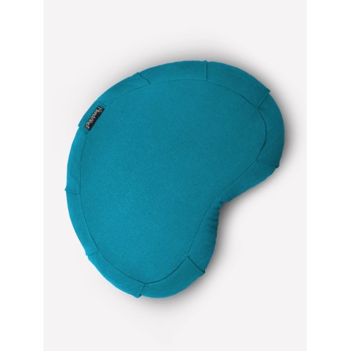Zafu ergonomisch mit Dehnungsfalten - Einfarbige Meditationskissen - MundoYoga Yoga Shop, spezialisiert auf Yoga