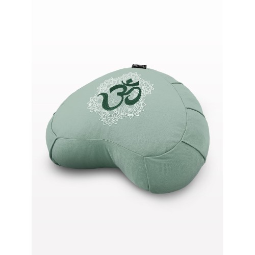 Zafu Coração OM - Bordados Zafus - MundoYoga Loja de Yoga especializada em Yoga