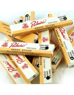 Padmini Dhoop Sticks, King Size, 12 boîtes ! - Encens indien - MundoYoga Boutique de yoga spécialisée dans le yoga
