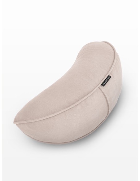 Zafu para meditar sob a forma de uma "Lua Crescente" - MundoYoga.com