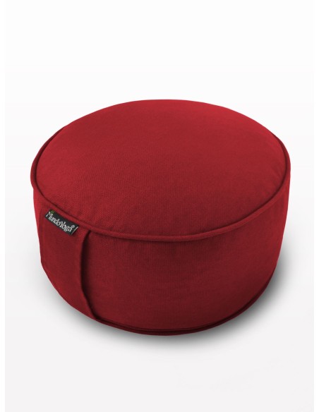 Ensemble MeditAid - Zafu Rondino OM - Zafu & Mat MeditAid - MundoYoga Boutique de yoga spécialisée dans le yoga