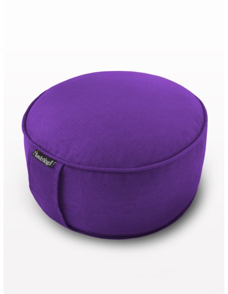 Ensemble MeditAid - Zafu Rondino OM - Zafu & Mat MeditAid - MundoYoga Boutique de yoga spécialisée dans le yoga