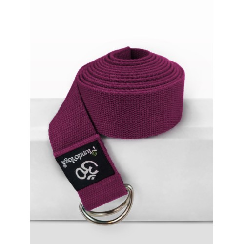Cotton D-ring Yoga Belt