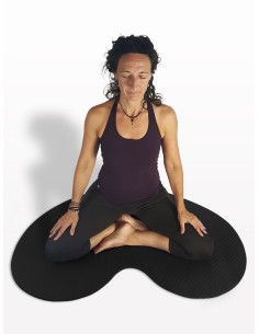 MeditAid Esterilla para la Meditación, negro