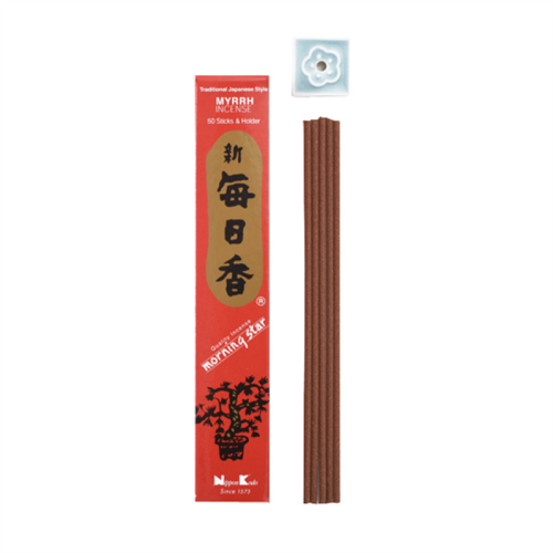 Morning Star clásico, Mirra - Incienso Japonés - MundoYoga Tienda Especializada en Yoga