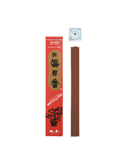 Morning Star clásico, Mirra - Incienso Japonés - MundoYoga Tienda Especializada en Yoga