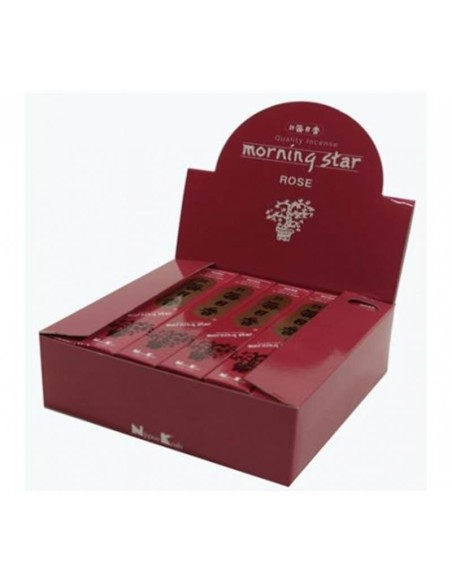 Classique Morning Star, rose - Encens japonais - MundoYoga Boutique de yoga spécialisée dans le yoga