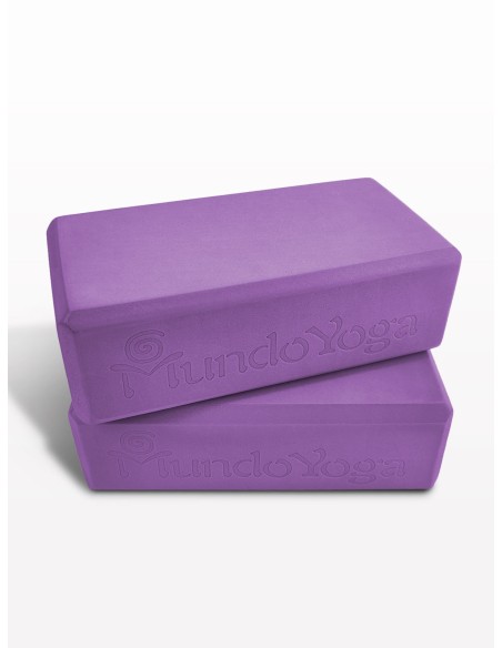 Boîte de 20 briques - EVA - Coffrets avec accessoires pour yoga - MundoYoga Boutique de yoga spécialisée dans le yoga