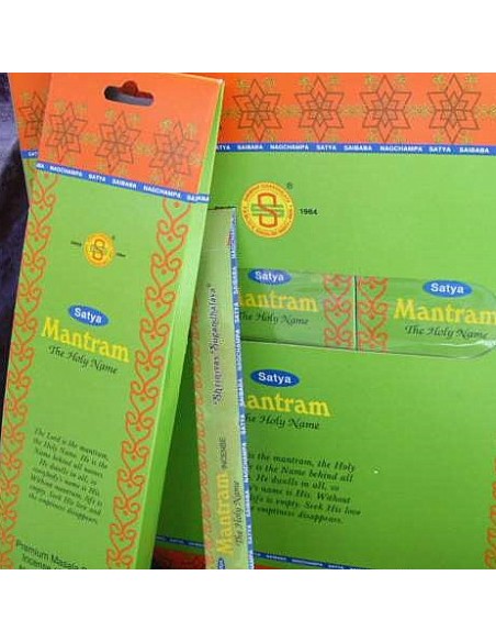 Mantram Weihrauch - Indische Räucherstäbchen - MundoYoga Yoga Shop, spezialisiert auf Yoga