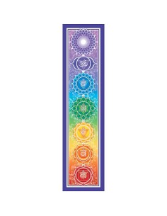 Sticker 7 chakras - Mandalas & Stickers - MundoYoga Yoga Shop Specializing in Yoga