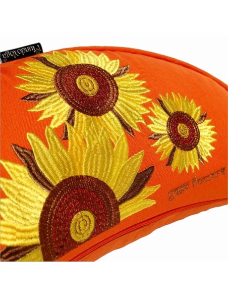 Zafu Luna - Yoga Fleurs - SALE & OUTLET - MundoYoga Boutique de yoga spécialisée dans le yoga