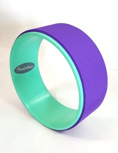 Yoga Wheel türkis / flieder - Yogazubehör - MundoYoga Yoga Shop, spezialisiert auf Yoga