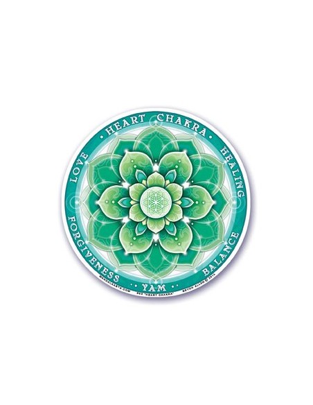 Aufkleber - Set Sieben Chakras - Mandalas & Aufkleber - MundoYoga Yoga Shop, spezialisiert auf Yoga