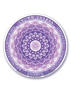 Autocollants - Jeu de sept Chakras - Mandalas et autocollants - MundoYoga Boutique de yoga spécialisée dans le yoga
