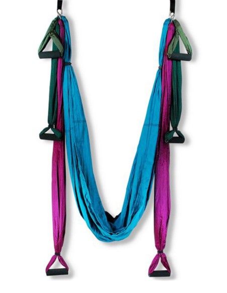 Yogaschaukel Yoga - TROPICAL - Yogaschaukeln mehrfarbig - MundoYoga Yoga Shop, spezialisiert auf Yoga