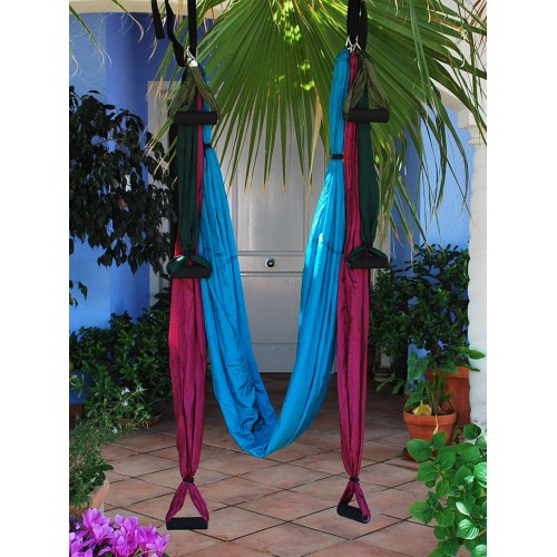 Yogaschaukel Yoga - TROPICAL - Yogaschaukeln mehrfarbig - MundoYoga Yoga Shop, spezialisiert auf Yoga