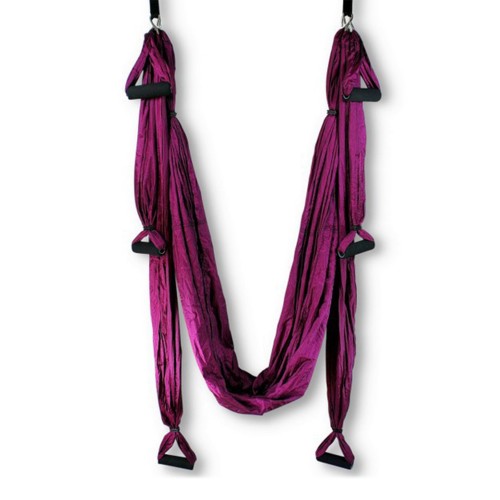 BaloiçoYoga Aéreo - Beringela - Unicolor - MundoYoga Loja de Yoga especializada em Yoga