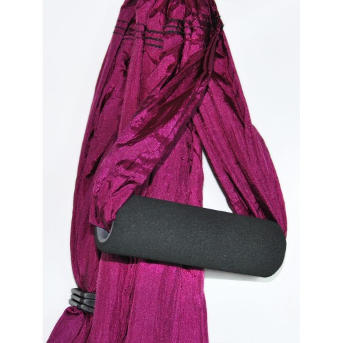 BalancelleYoga aérien - Aubergine - Unicolore - MundoYoga Boutique de yoga spécialisée dans le yoga