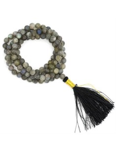Mala of Labradorite AA quality 108 beads + bag - Malas - MundoYoga Yoga Shop Specializing in Yoga