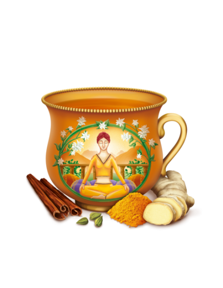 Yogitea Chai de cúrcuma - Infusões de chá Yogi - MundoYoga Loja de Yoga especializada em Yoga