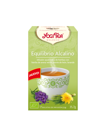 Yogitea Equilíbrio alcalino - Infusões de chá Yogi - MundoYoga Loja de Yoga especializada em Yoga