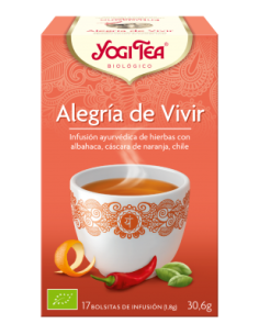 Yogitea Lebensfreude - Yogi Tee Aufgüsse - MundoYoga Yoga Shop, spezialisiert auf Yoga