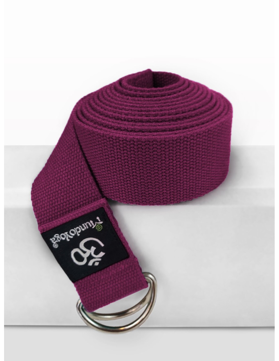 Sangle De Yoga Kakaos Extensible Avec Anneau - Violet - Ceinture De Stretching