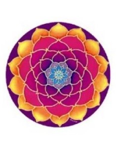 Sticker Golden Lotus - Mandalas & Stickers - MundoYoga Yoga Shop Specializing in Yoga