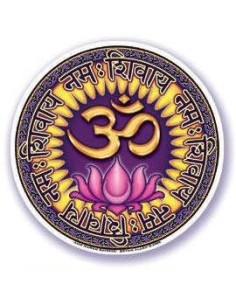 Om Namah Shivaya Sticker - Mandalas & Stickers - MundoYoga Yoga Shop Specializing in Yoga