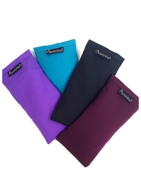 Caixa de 10 pensos para os olhos -Relax, algodão - Conjuntos com acessórios para yoga - MundoYoga Loja de Yoga especializada em 