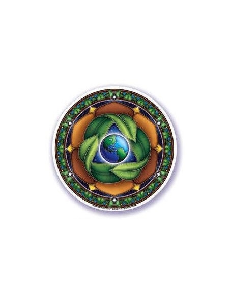 Gaia Sticker - Mandalas & Stickers - MundoYoga Yoga Shop Specializing in Yoga