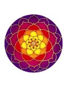Sticker Sunrise Lotus - Mandalas & Stickers - MundoYoga Tienda Especializada en Yoga