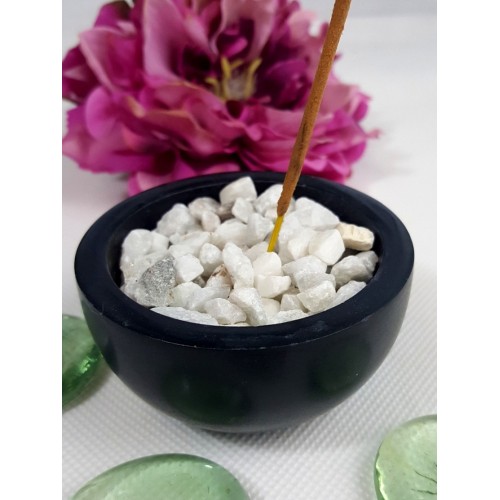 Incense burner black cup - Indian incense - MundoYoga Yoga Shop Specializing in Yoga