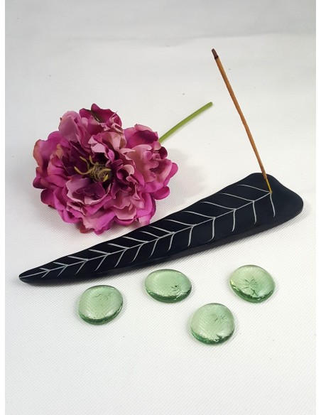 Aloe Leaf, incense burner - Indian incense - MundoYoga Yoga Shop Specializing in Yoga