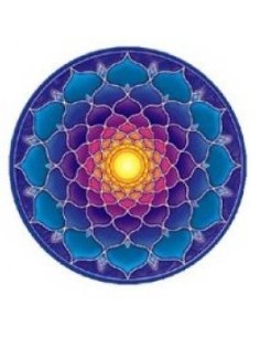 Sticker Central Sun - Mandalas & Stickers - MundoYoga Yoga Shop Specializing in Yoga