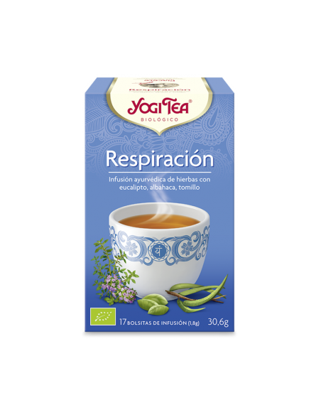 Yogitea Respiração - Infusões de chá Yogi - MundoYoga Loja de Yoga especializada em Yoga