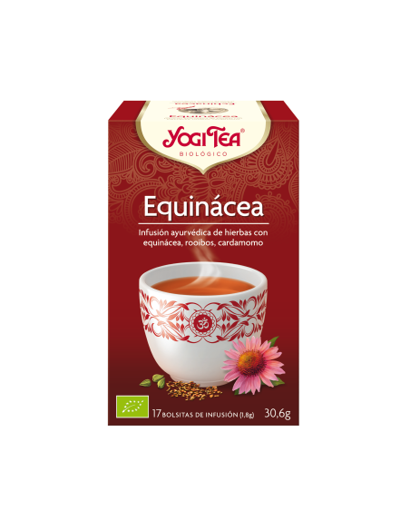 Yogitea Echinacea - Yogi Tee Aufgüsse - MundoYoga Yoga Shop, spezialisiert auf Yoga