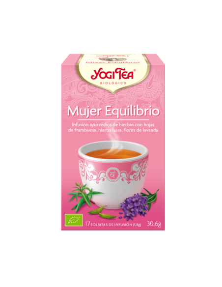Yogitea Mulher Equilíbrio - Infusões de chá Yogi - MundoYoga Loja de Yoga especializada em Yoga