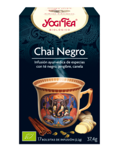 Yogitea Chai preto - Infusões de chá Yogi - MundoYoga Loja de Yoga especializada em Yoga