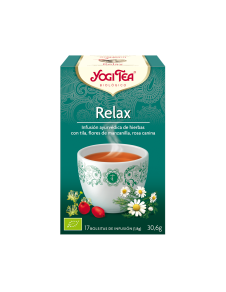 Yogitea Relax - Infusões de chá Yogi - MundoYoga Loja de Yoga especializada em Yoga