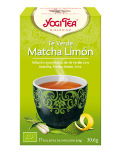 Yogitea Matcha Limão - Infusões de chá Yogi - MundoYoga Loja de Yoga especializada em Yoga