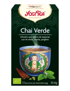 Yogitea Green Chai - Yogi Tea infusions - MundoYoga Yoga Shop Specializing in Yoga