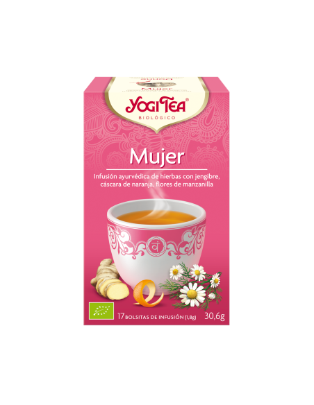 Yogitea Mulher - Infusões de chá Yogi - MundoYoga Loja de Yoga especializada em Yoga