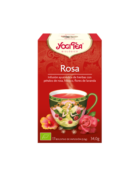 Yogitea Rosa - Infusões de chá Yogi - MundoYoga Loja de Yoga especializada em Yoga