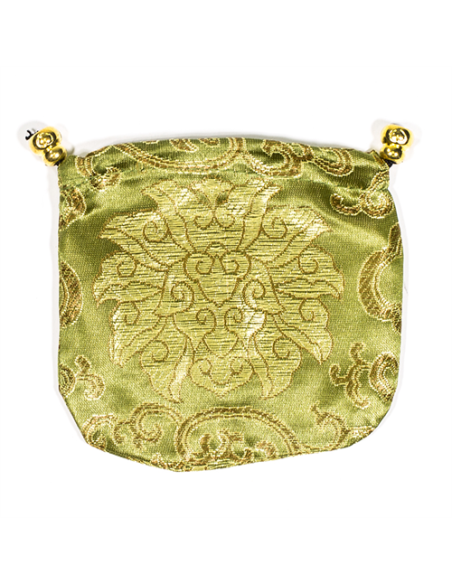 Mala amazonite élastique avec OM - Malas - MundoYoga Boutique de yoga spécialisée dans le yoga