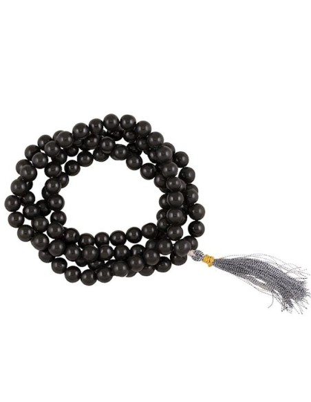 Mala de Agata, color negro - Malas - MundoYoga Tienda Especializada en Yoga